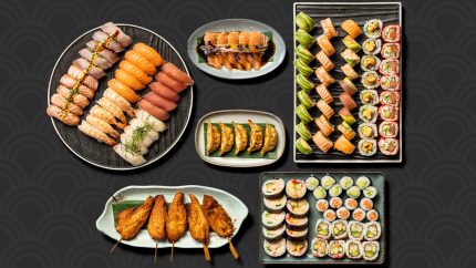 Kokumi Sushi gala menu med udvalg af sushi hos sushi restaurant i Næstved