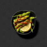 4. Spicy edamame